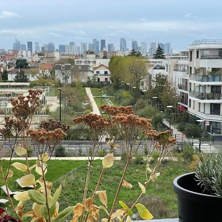 Superbe Appart Avec Vue Panoramique Sur La Defense Bois-Colombes Exterior foto